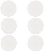 Biele porcelánové taniere v súprave 6 ks ø 27 cm Ala – Villa Altachiara