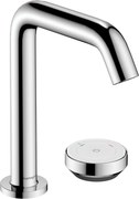 Hansgrohe Tecturis S, dvojotvorová umývadlová batéria 150 CoolStart EcoSmart+ s odtokovou súpravou, chrómová, HAN-73353000