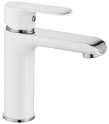 Umývadlová batéria Rea Bloom biela chróm