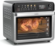 Klarstein AirGlaze Digital teplovzdušná fritéza, 2200 W, 19 programov, vrátane príslušenstva, ktoré možno umývať v umývačke riadu