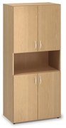 Vysoká skriňa ProOffice 80 x 47 x 178 cm, buk