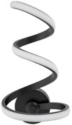 Toolight - LED nástenná lampa SPRING UP APP829-W, čierna matná, OSW-09181