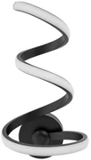 Toolight - LED nástenná lampa SPRING UP APP829-W, čierna matná, OSW-09181