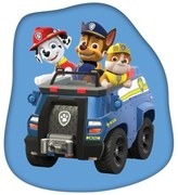 Tvarovaný vankúšik Tlapková patrola - Paw Patrol - motív zásahové vozidlo - 39 x 36 cm