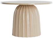 Kovový okrúhly odkladací stolík ø 60 cm Veglia – Light &amp; Living