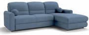 Rohová sedacia súprava Fiord P Rebel 11 modrá