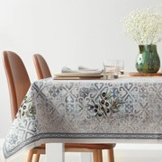 GOBELÍNOVÝ OBRUS OLIVE 140X180 CM VZOROVANÝ