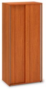 Vysoká skriňa ProOffice, posuvné dvere 80 x 45 x 178 cm, čerešňa