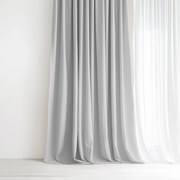 Goldea dekoračný záves - sivý 140x150 cm