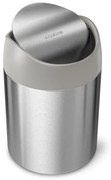Simplehuman Mini bin odpadkový kôš voľne stojací 1,5 l kartáčovaná nerez oceľ mat SHCW2084