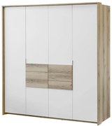 Skriňa Panama 205 dub grand/biely