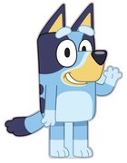 Fleecový detský vankúšik 25x33 cm Bluey – Jerry Fabrics