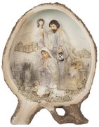 Béžová vianočná dekorácia Betlehem Nativity Scene - 14*5*19 cm