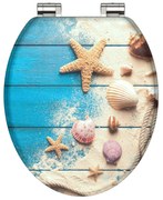 Schütte WC doska s pomalým spúšťaním (Pláž A Drevo) (100335885)