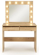 Toaletný stolík AMORIO dub artisan