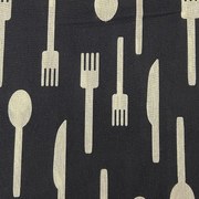 Závesová látka Modern 1,5 mb čierna/biela. Tovar na mieru