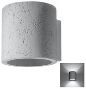 Sollux SL.0486 - Nástenné svietidlo ORBIS 1xG9/40W/230V betón