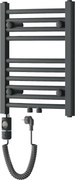 Mexen Ares, elektrické vykurovacie teleso 500 x 400 mm, 300 W, antracitová, W102-0500-400-2300-66