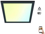 WiZ - LED Stmievateľné stropné svietidlo SUPERSLIM LED/12W/230V čierna Wi-Fi