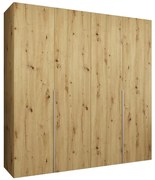 Skriňa Alicante I 200 artisan strieborný