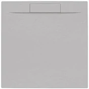 Sprchová vanička štvorcová SAT Fusion 90x90 cm liaty mramor Gris Perla  SATFU9090GRP