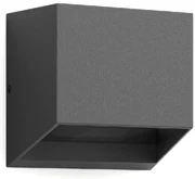 Philips Alix UltraEfficient vonkajšie nástenné LED svietidlo antracit, 4,3 W, 800 lm, 2700 K