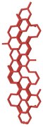 Terma Hex 1700x573 vodný radiátor Soft 3028 ZX