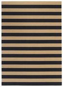 Woodnotes | Koberec Big Stripe - Béžovo-čierna / 80x200 cm