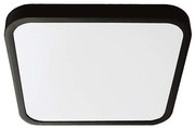 LED Kúpeľňové stropné svietidlo LED/18W/230V IP44 6500K 25x25 cm čierna