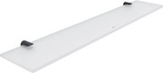 Nimco Polica bez ohrádky, 60 cm BORMO čierna - BRC 11091B-60-90