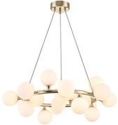 Zuma Line P0462-20C-F7AA - Luster na lanku BOBO 20xG9/28W/230V zlatá