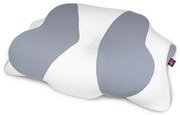 CONNECT IT CFH-6032-WH - Anatomický vankúš Gemini bielo-sivý