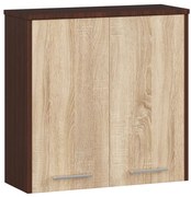 Kúpeľňová skrinka W 60 cm FIN 2D wenge / sonoma