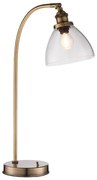 Endon 77859 - Stolová lampa HANSEN 1xE14/40W/230V mosadz
