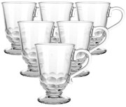 Altom Sada pohárov na nôžke Siena Beads 320 ml, 6 ks