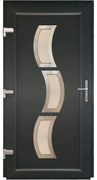 Dvere vchodové Osijek D32 90L antracit