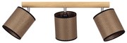 Spot-Light 2037400911553 - Bodové svietidlo BENITA 3xE27/25W/230V dub
