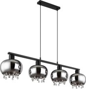 XXXLutz ZÁVESNÉ SVIETIDLO, 114/21/120 cm - Interiérové svietidlá - 004558509004