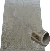 Koberec Esprit 3607 béžový – obdĺžnikový s jemným vzorom Rozmer: 80x150 cm