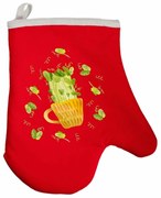 Kuchynská rukavica Gardenia EMI, červená