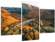Obraz mosta v škótskom údolí (90x60 cm)
