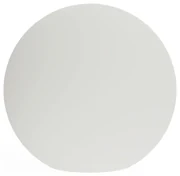 Exteriérové svietidlo Globo, 1x biele plastové tienidlo, (fi 30cm)