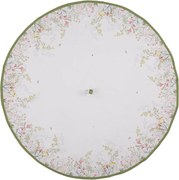 Bavlnená okrúhla utierka s lúčnymi kvetmi Wildflower Fields - Ø 80 cm