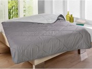 Prikrývka Sommer 140x200 cm, šedá%