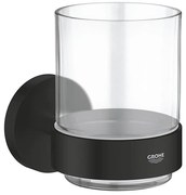 GROHE 411942430 - Sklenený pohár s držiakom START čierny