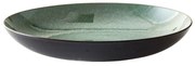 Zelená/čierna misa z kameniny ø 40 cm Gastro Black/Green – Bitz