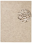 Svetlohnedý koberec 80x150 cm Wolly – BT Carpet