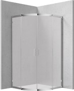 Deante Štvrťkruhový sprchový kút Funkia 80x80 cm - KYP 654K - bez vaničky
