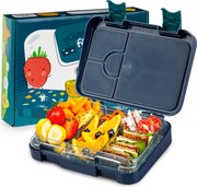 Klarstein Schmatzfatz junior desiatový box, 6 priehradiek, 21,3 x 15 x 4,5 cm, bez BPA