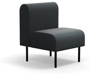 Modulárna pohovka VARIETY, 1 miestna, látka Pod CS, antracit